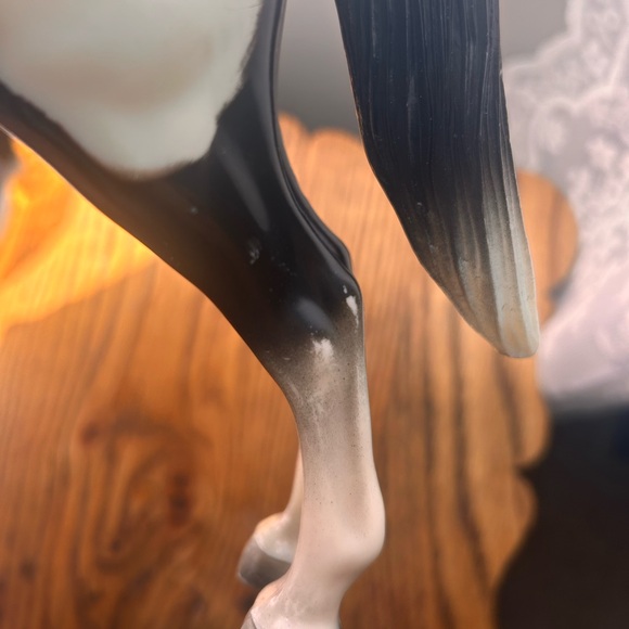 Vintage 1950s Breyer black/white western horse - Picture 9 of 14